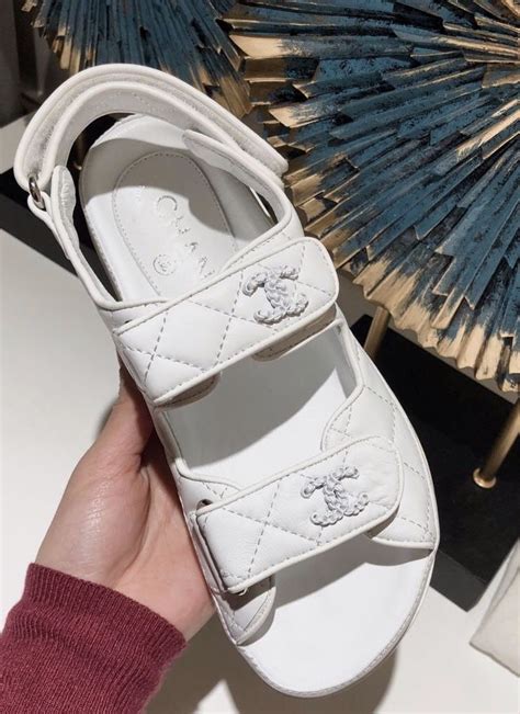 dad shoes chanel|chanel velcro sandals 2020 price.